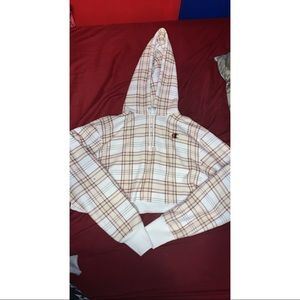 Cropped Champion hoodie